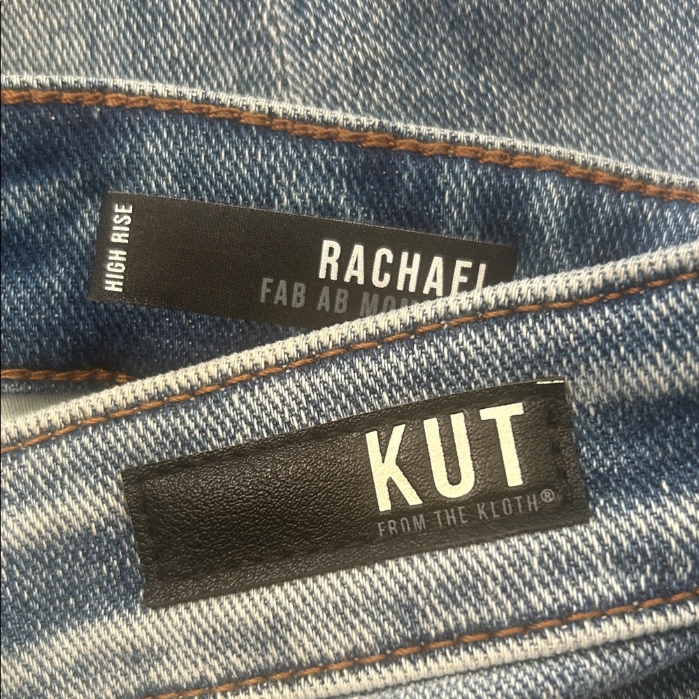 Kut from the Kloth High Rise Racheal Fab Ab Jeans - Picture 2 of 8